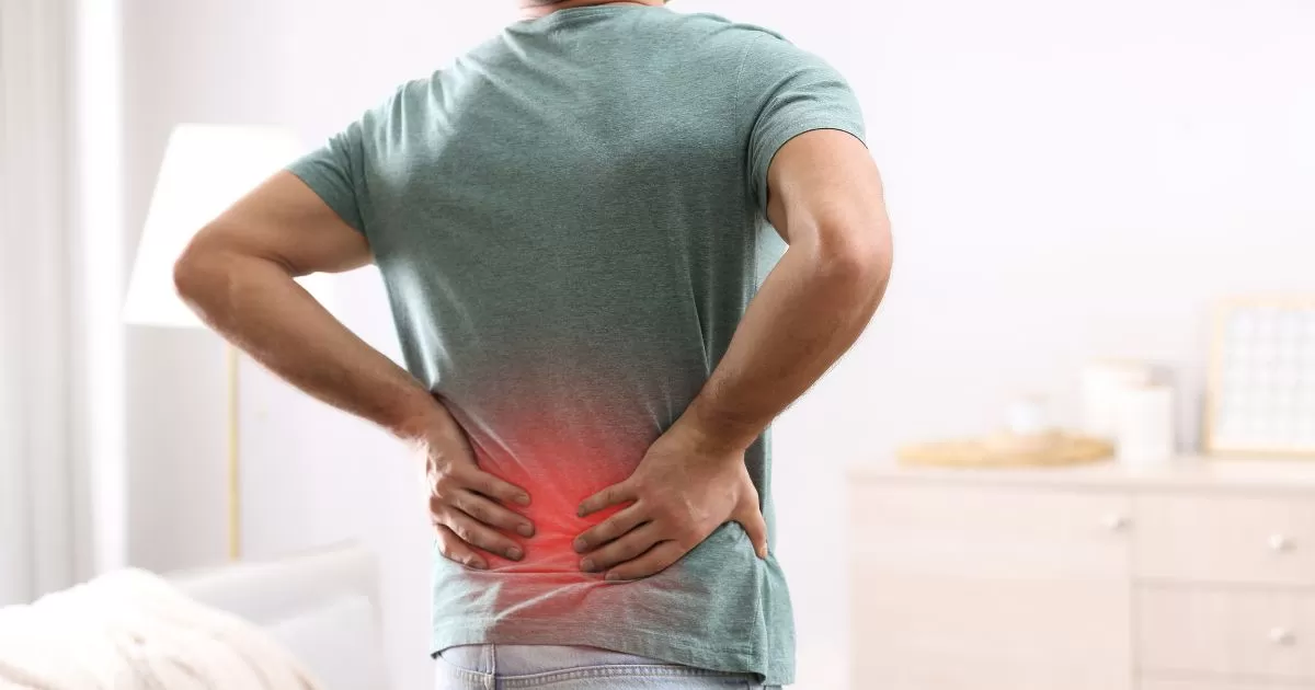 The main cause of lower back pain