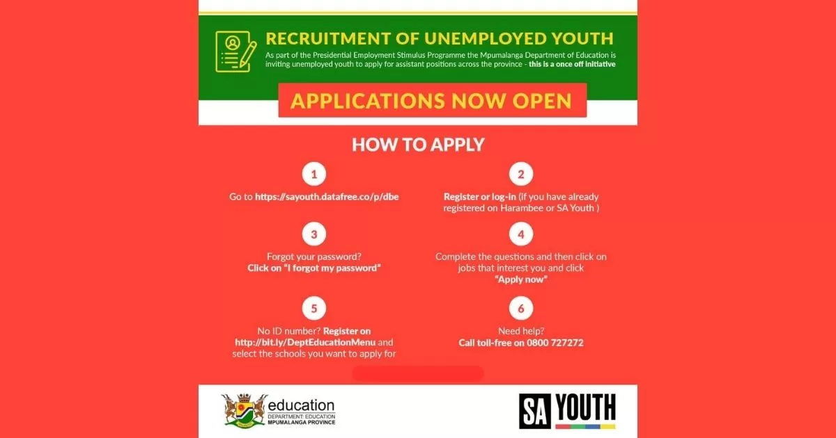 Teaching Assistant and School General Assistants Phase 5 (Applications Open)